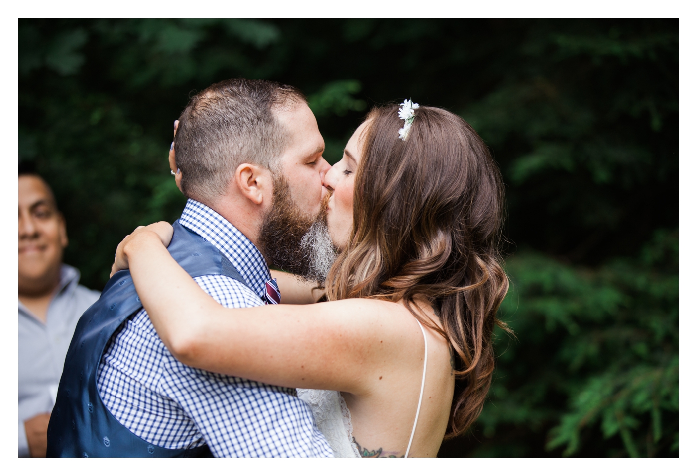 4th of July Backyard Wedding - Alyssa + Mike - Michele Ashley Photography 