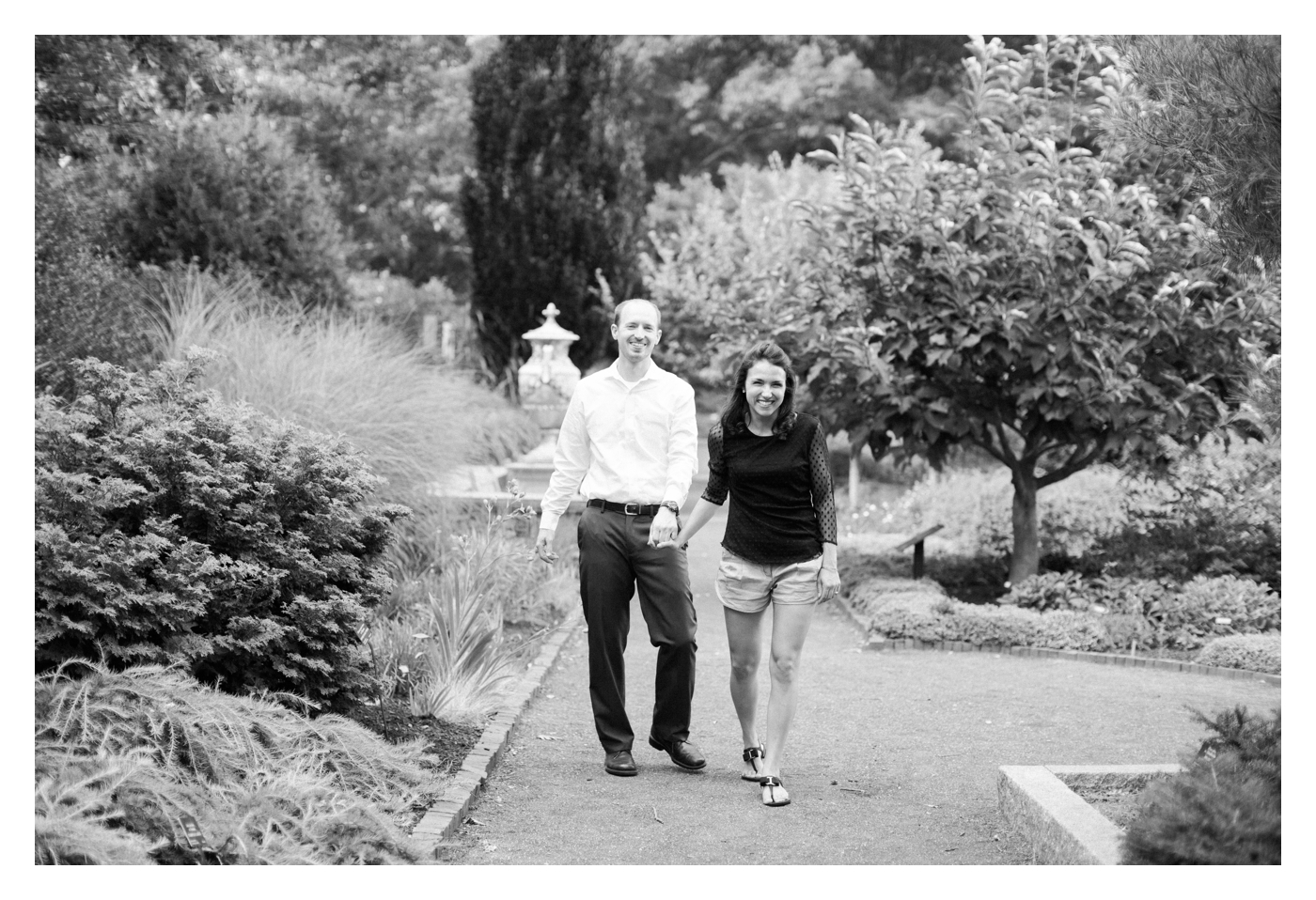 Tower Hill Botanic Garden Engagement - Amelia + Ryan - Michele Ashley Photography 