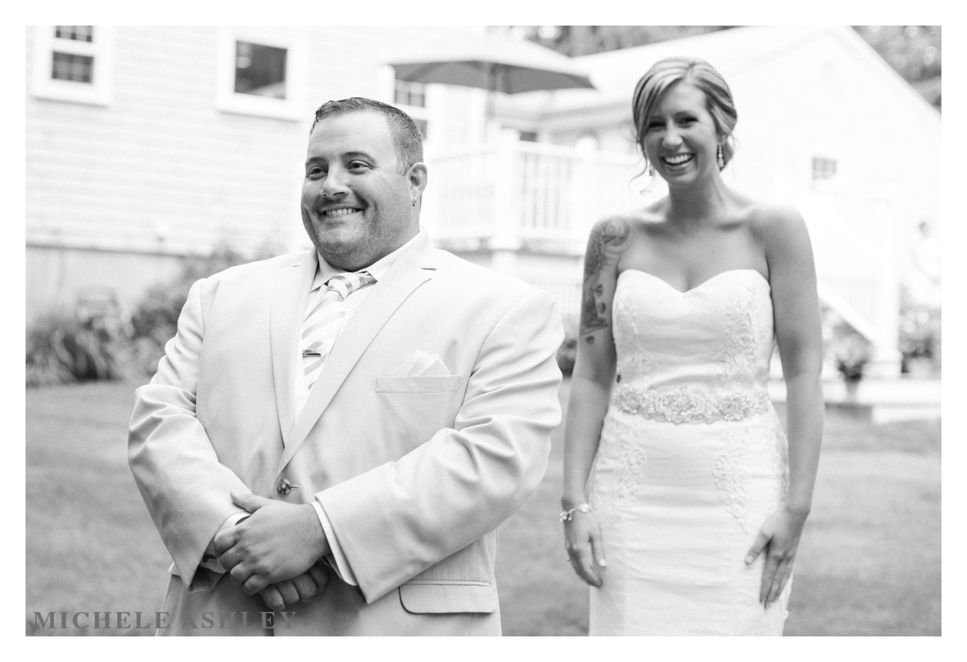 Topsfield Commons Wedding Photographer | Lindsey + Bobby | Michele Ashley Photography