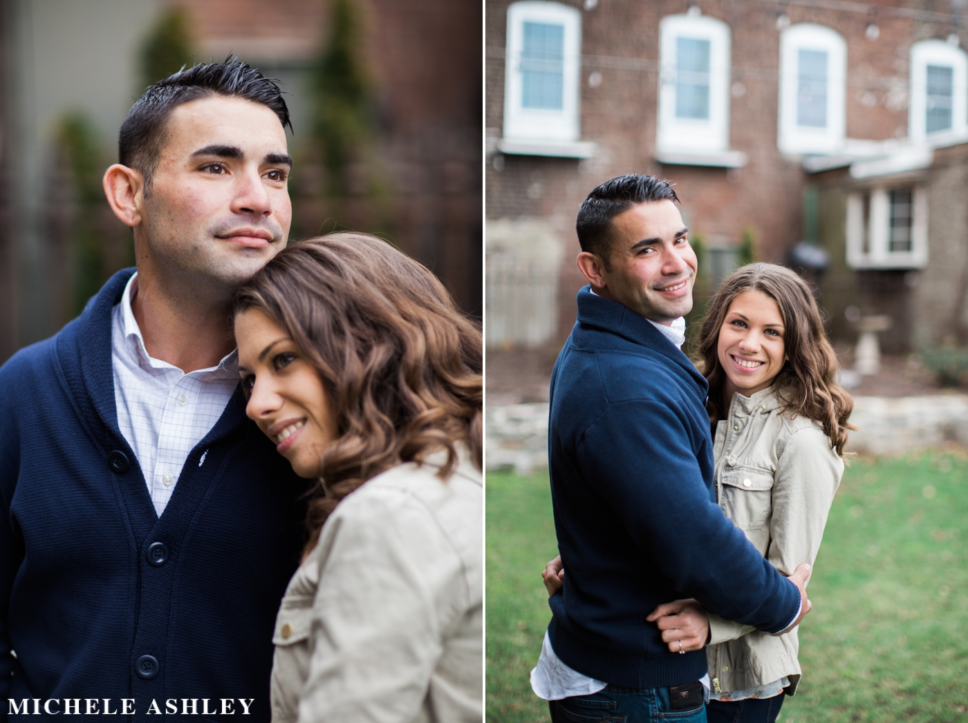 Boston Coffee Shop Engagement Session from Michele Ashley Photography