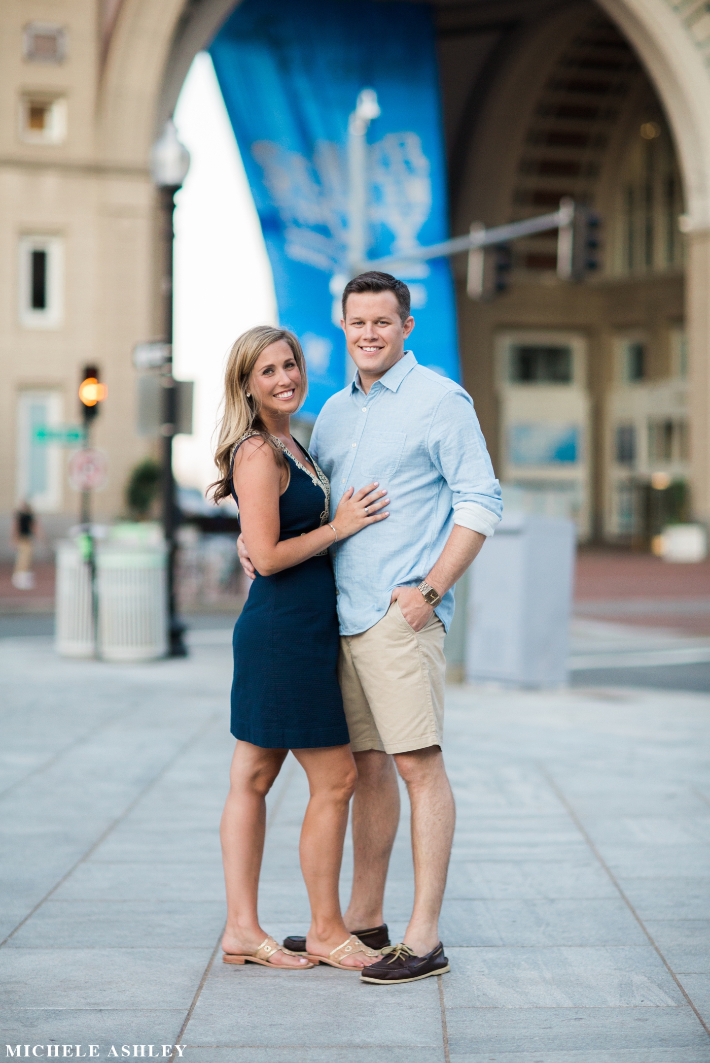 Boston Harborwalk Engagement | Kelly & Mark | Michele Ashley Photography