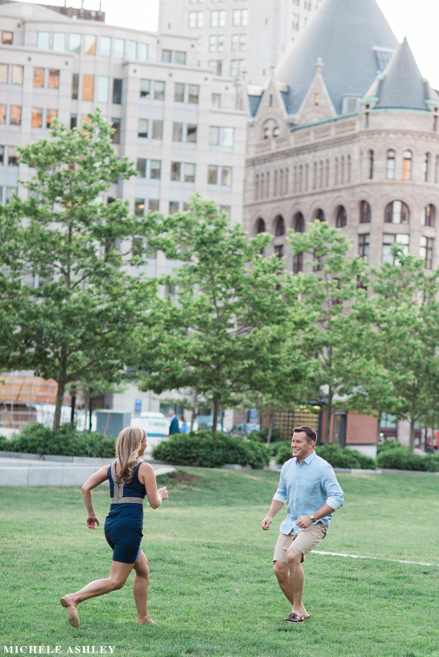 Boston Harborwalk Engagement | Kelly & Mark | Michele Ashley Photography