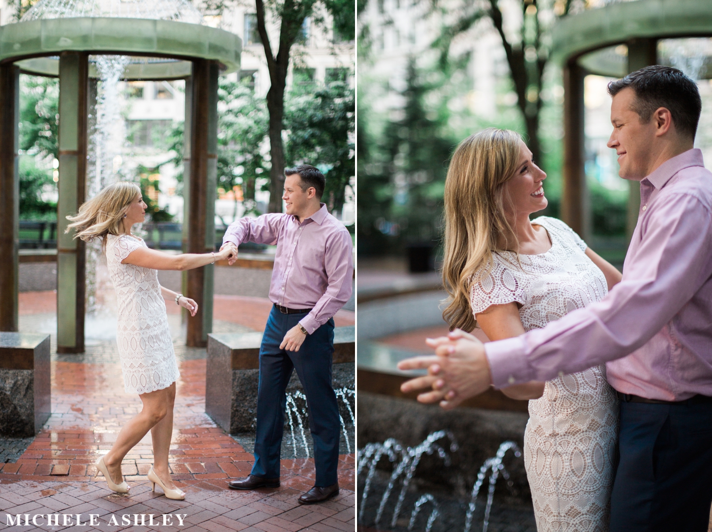 Boston Harborwalk Engagement | Kelly & Mark | Michele Ashley Photography