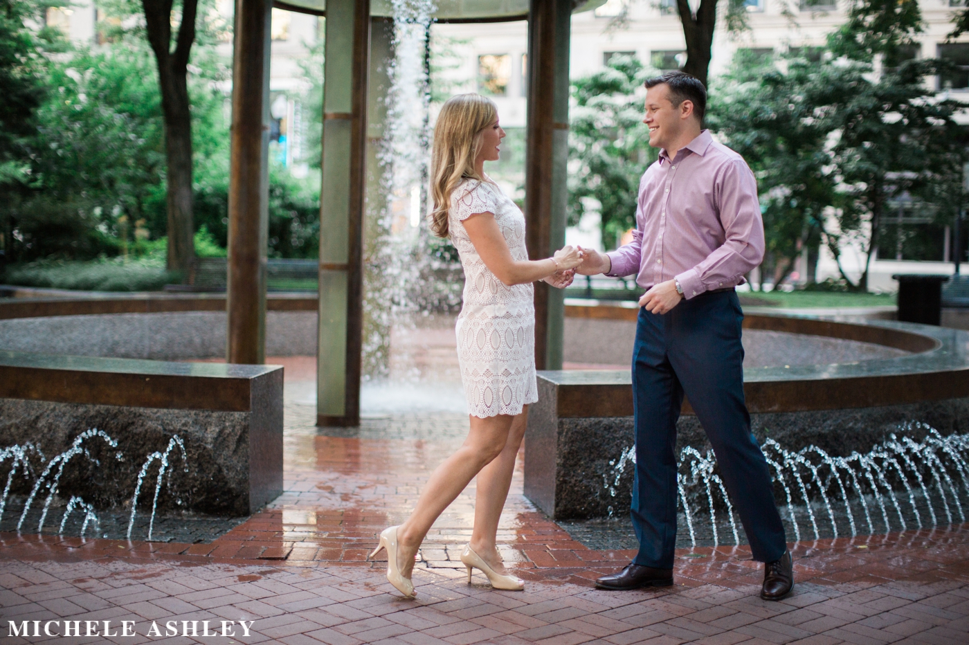 Boston Harborwalk Engagement | Kelly & Mark | Michele Ashley Photography