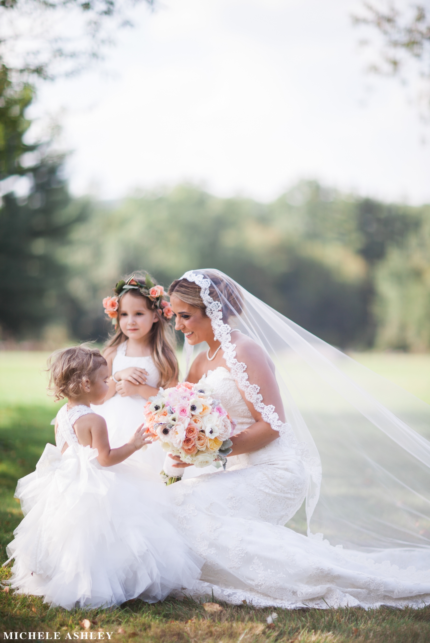 Photographing Kids on the Wedding Day | Michele Ashley Photography