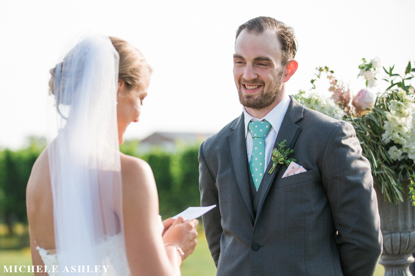 Newport Vineyards Wedding | Molly + Matt | Michele Ashley Photography